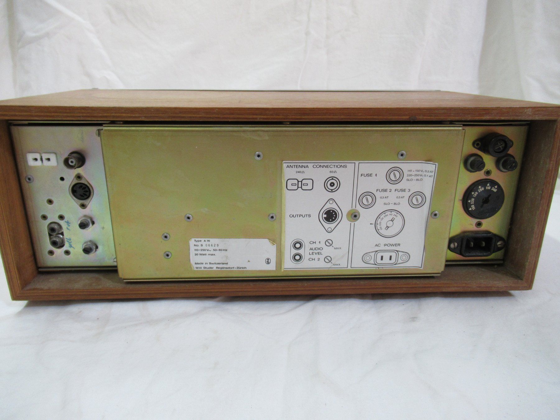Revox Ricevitori: Revox Tuner A76 – Usato da Dussnang venduto da seelig01 2