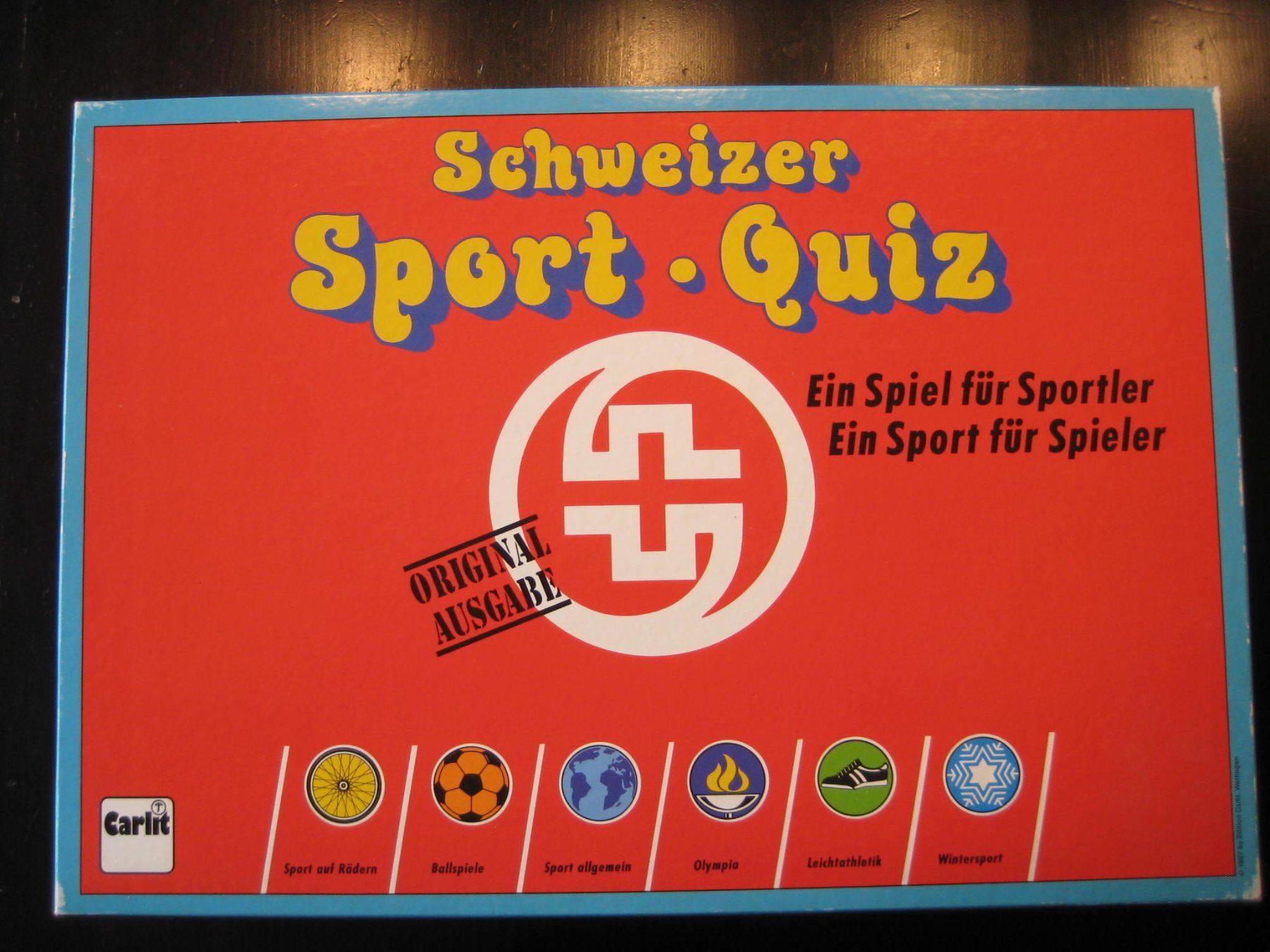 Carlit Spiele: Spiel - Schweizer Sport-Quiz – Gebraucht aus Greifensee von Janali01