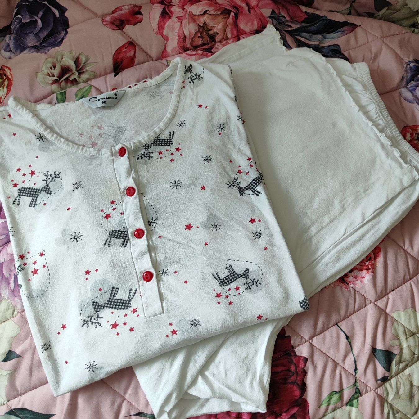 Negligees & Pigiami: Damen Pyjama Gr 50 – Usato da Langnau am Albis venduto da Judithsebi