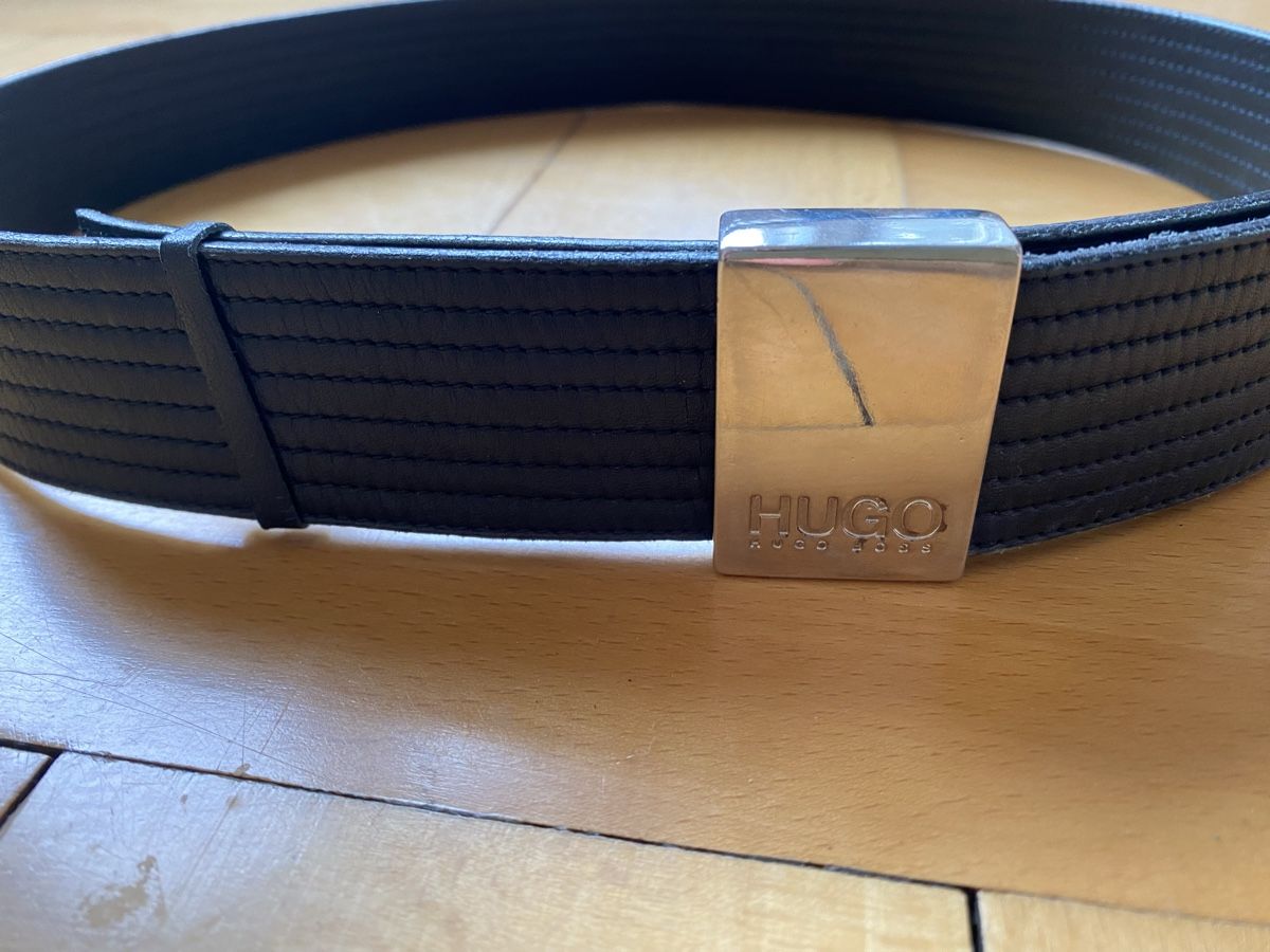 Hugo Boss Gürtel: HUGO BOSS Ledergürtel schwarz Gr. 85 – Gebraucht aus Zürich von BarbaraSxh 3