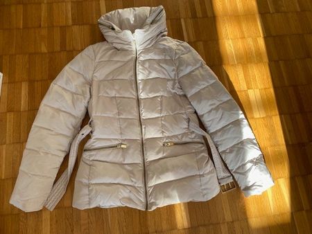 Zara Daunenjacke beige Grösse S
