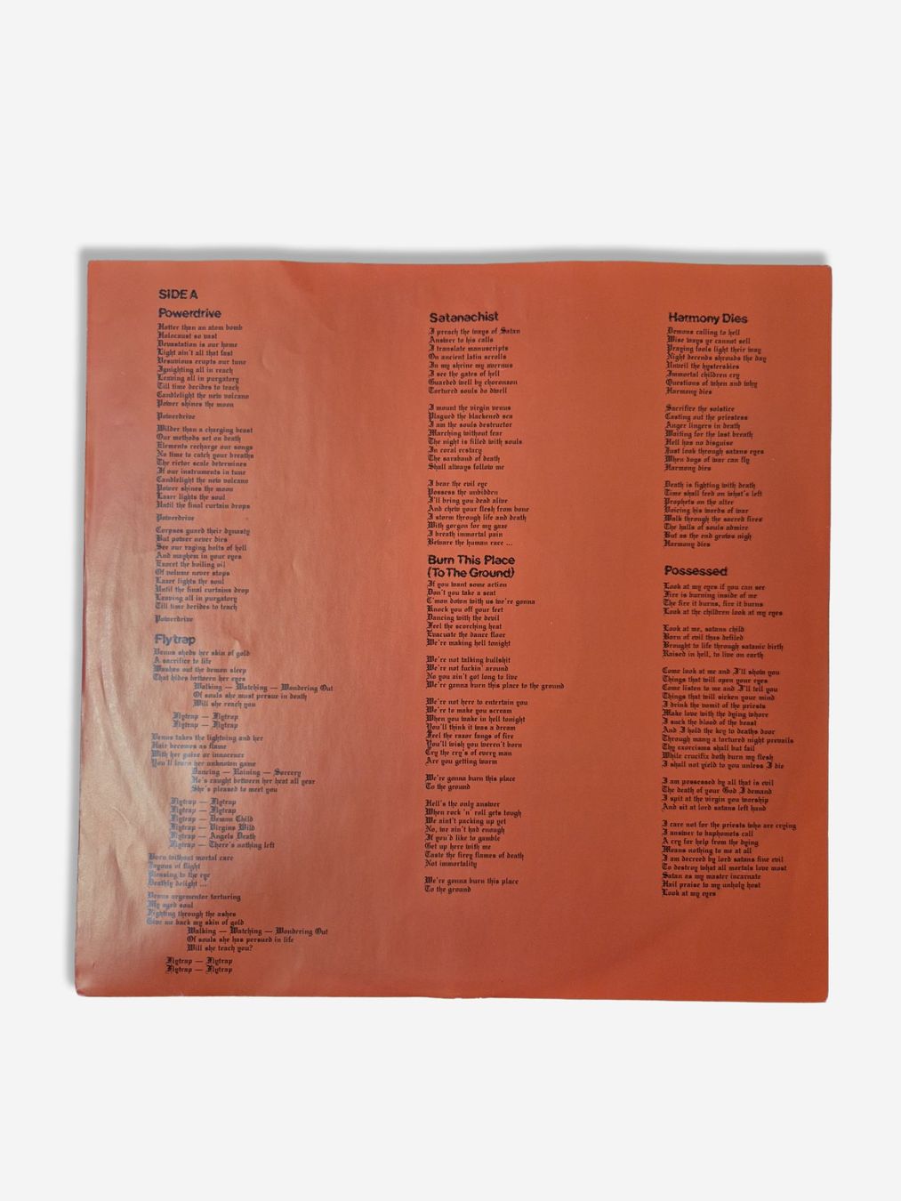 Vinyles: Venom – Possessed – D'occasion à Bogis-Bossey par VNT-GE.ch 3
