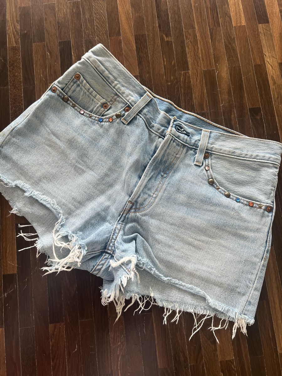 Levi's Jeans: Levi's 501 Shorts Grösse W27 – Nuovo (secondo la descrizione) da Baar venduto da Lila2006 3