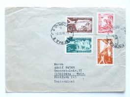 JUGOSLAWIEN // Brief, 1952, gest.: BELGRAD - MiF