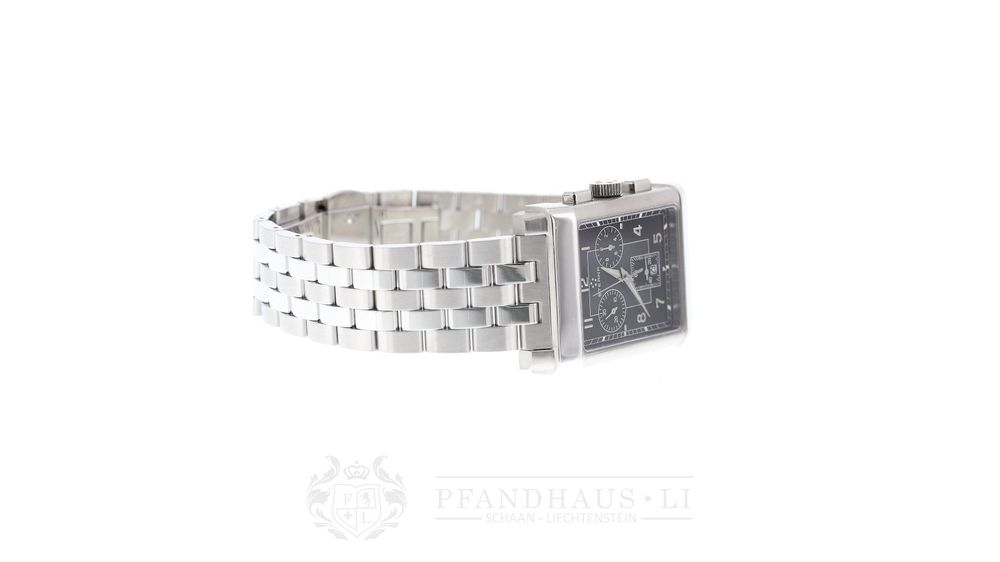 ETERNA 1935 HISTORIC CHRONOGRAPH HERRENUHR RECTANGULAR NEU 9