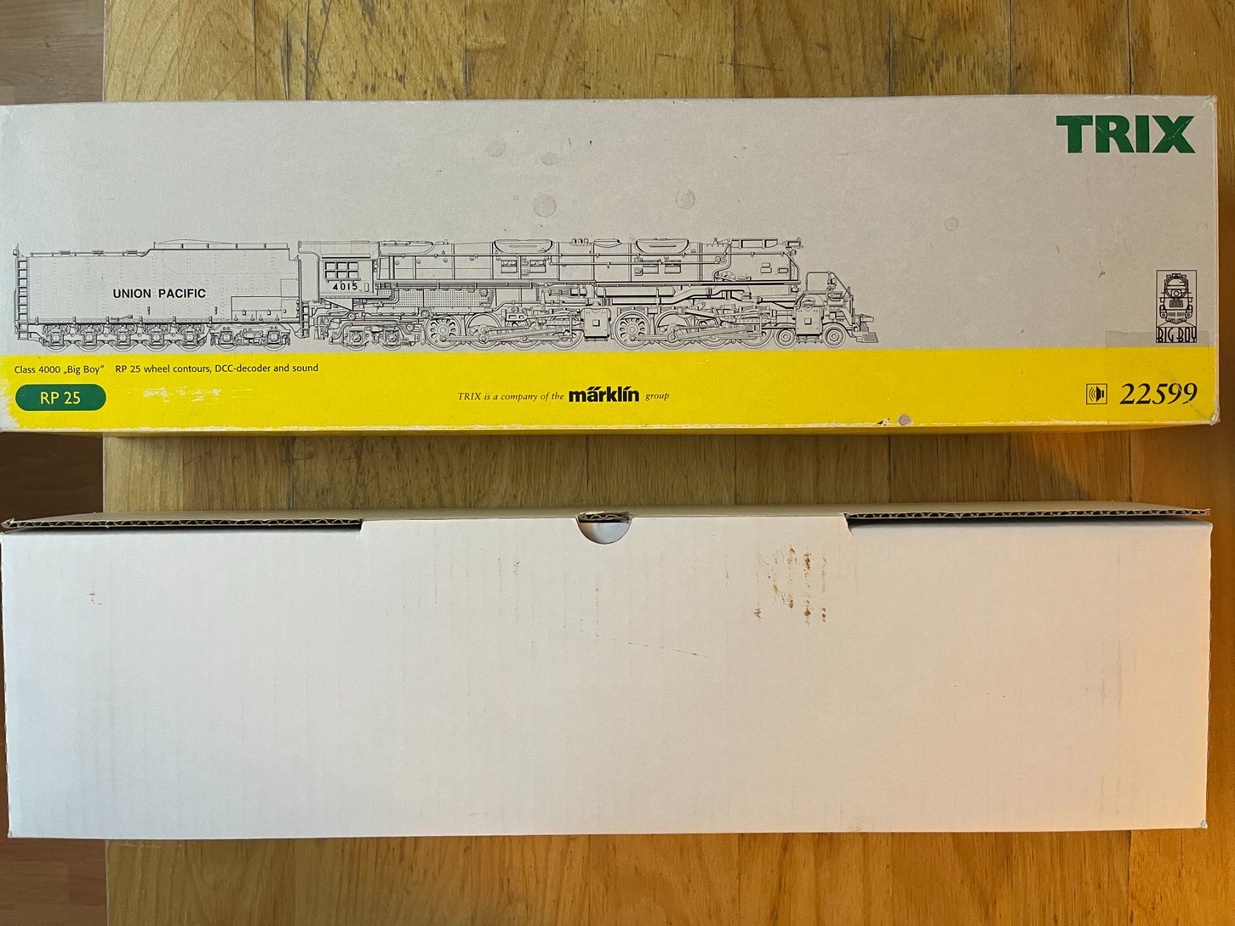 Trix 22599, Big Boy 4015 Union Pacific, H0 GS Sound, OVP (Gebraucht) in ...