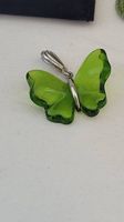 Lalique Grosser Schmetterling Kristall und Silber