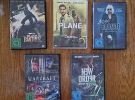 DVD Filme u.a. World of Warcraft, Black Panther