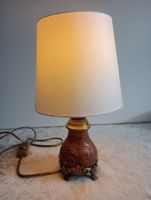 Antike Jugendstil Tischlampe Kupfer-Messing Drachen - Design