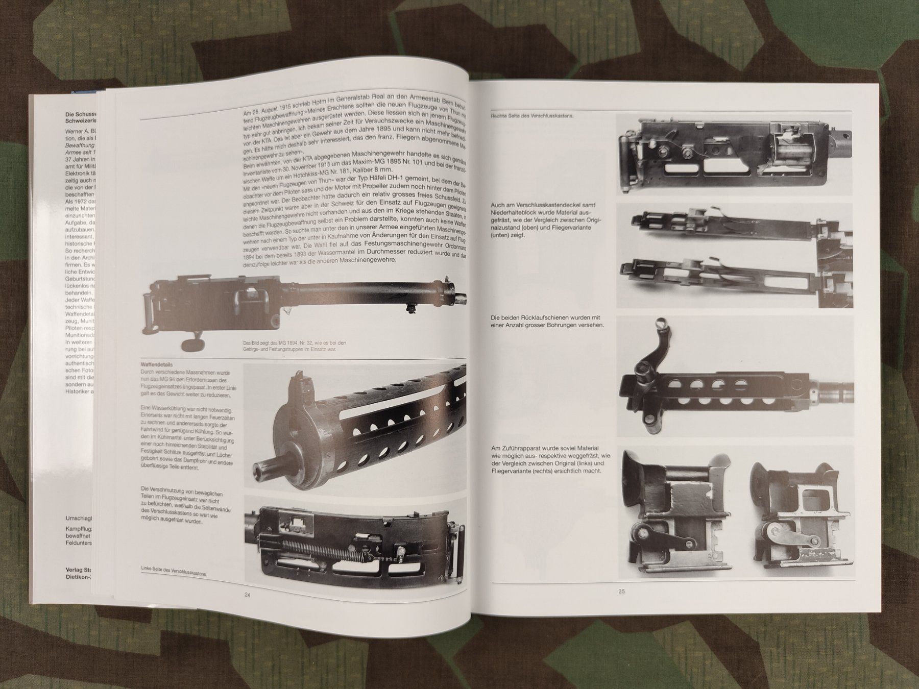 Schweizer Armee Armi bianche: Buch Flugzeugbewaffnung, Band 1 – Usato da Bauma venduto da SwissMilitaria 5