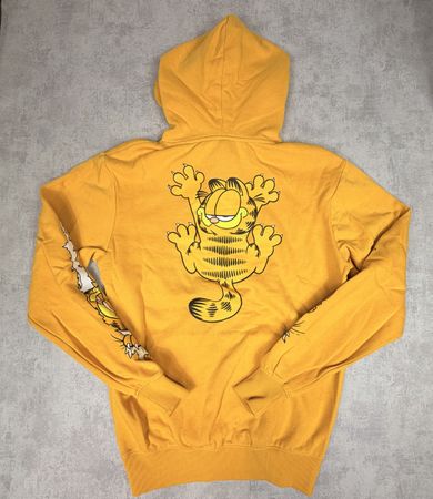 Sweat à capuche jaune Garfield H&M Divided - Taille XS