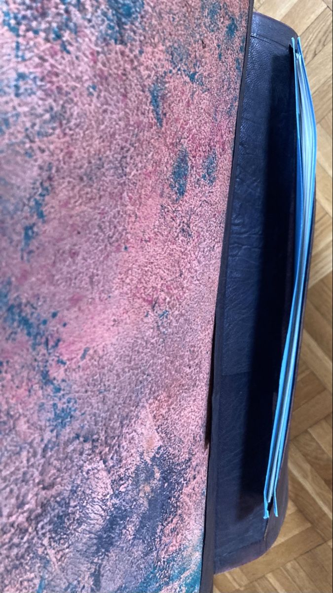Koffer & Taschen: Porte-documents en cuir de vache et feuille d’or – Gebraucht aus Ardon von hel_2sxp 6