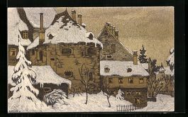 St. Gallen, Partie am Karlstor im Schnee
