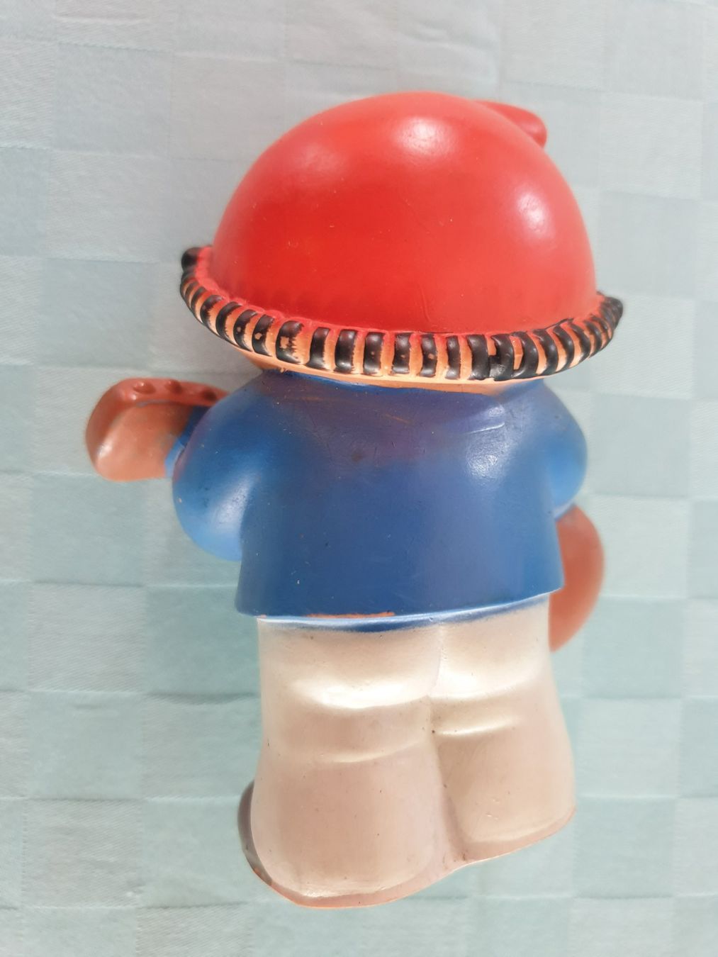 Statuette: Mainzelmännchen JOHN mit Laute 10,5 cm NFP 1975 – Usato da Mörschwil venduto da spirspi 1