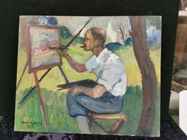 AUTOPORTRAIT HENRI GOERG (1888-1971)