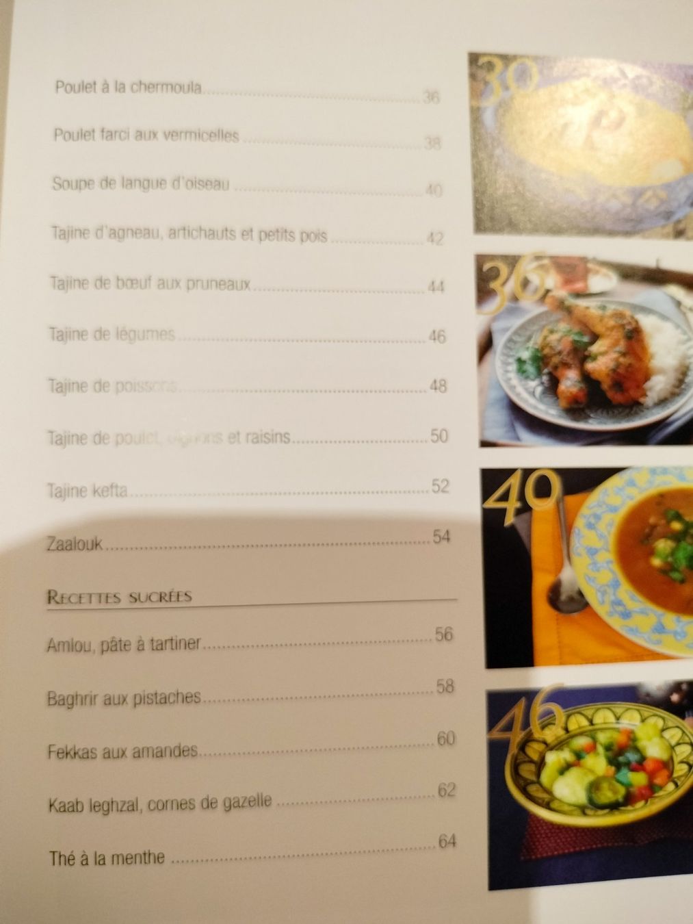 Livres: 30 recettes marocaines – D'occasion à Cortaillod par rozinna 2