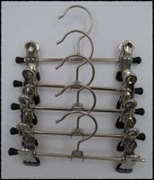 5 Hosen- und Rockbügel usw. aus Metall 15cm
