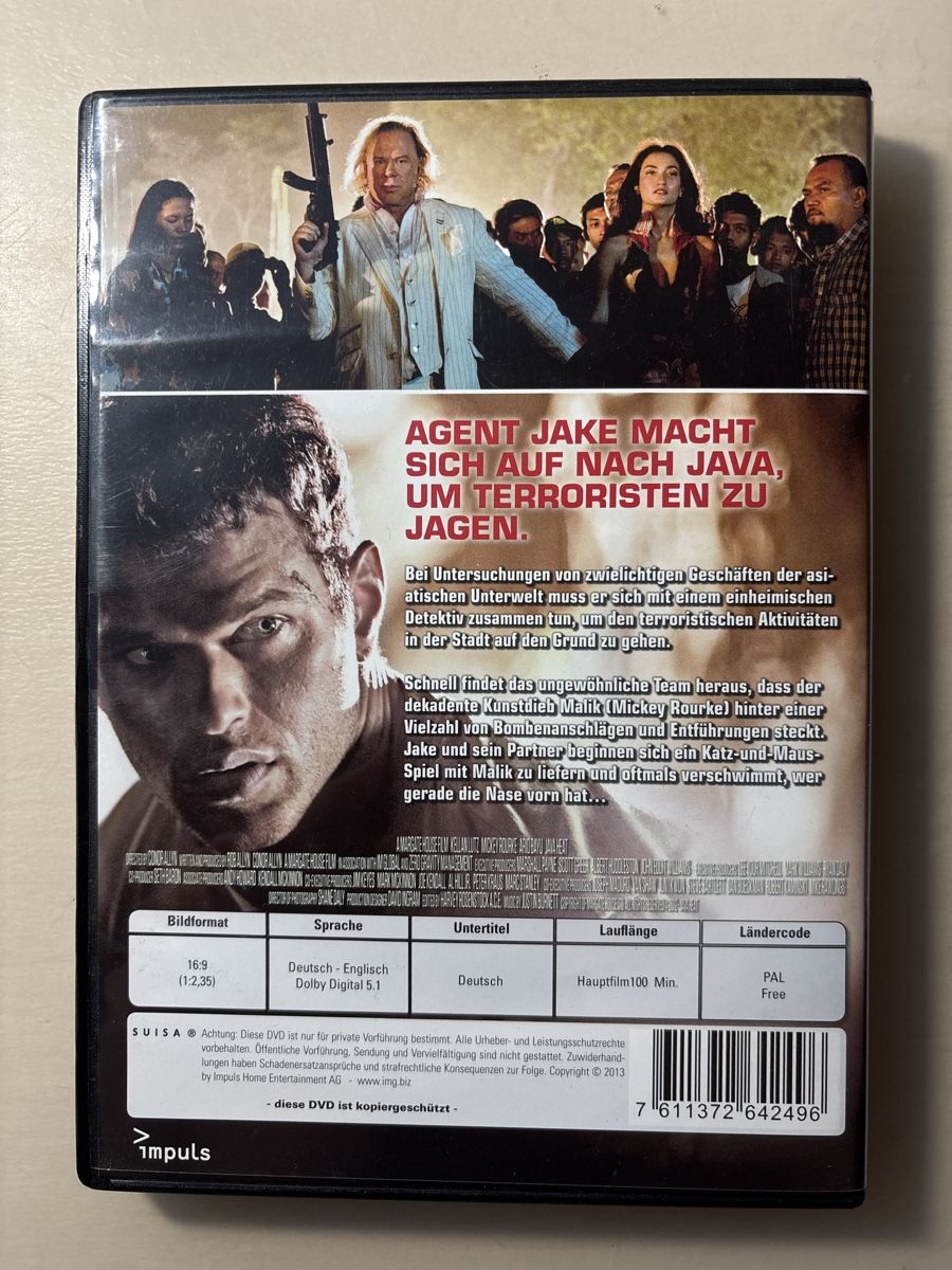 Alle DVDs: Action-Thriller Java Heat (2805) – Gebraucht aus Ruswil von Slivio_ 1