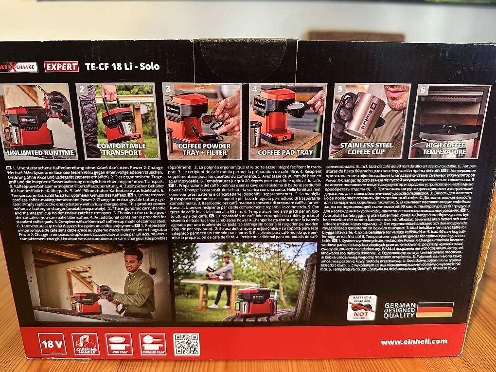 Kaffeemaschinen & Espressomaschinen: Kaffeemaschine Einhell ungebraucht – Neu und originalverpackt aus Rebstein von Svnb03 1