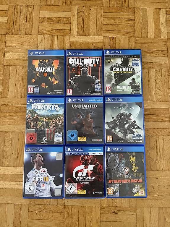 Spiele: PS4 Spiele zu verkaufen – Gebraucht aus Wittenbach von Luca_Heimsteinner