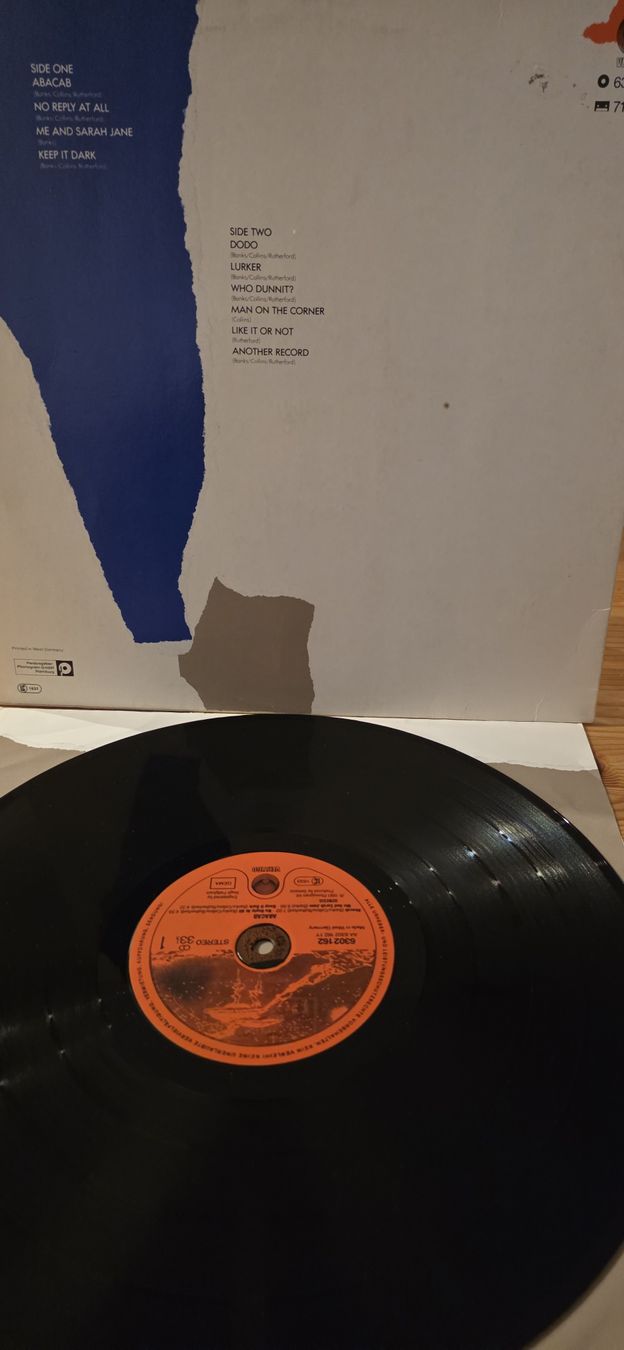 Vinyles:  Genesis Abacab 1981 Good – D'occasion à Yvonand par RF-VINYL 3