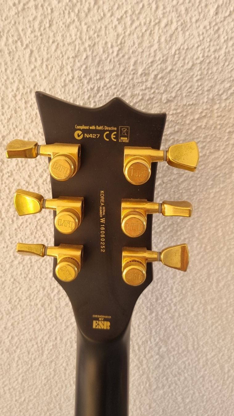 Esp Musikinstrumente: ESP LTD EC-1000 mit EMG JH "Het Set" – Gebraucht aus Uster von  6