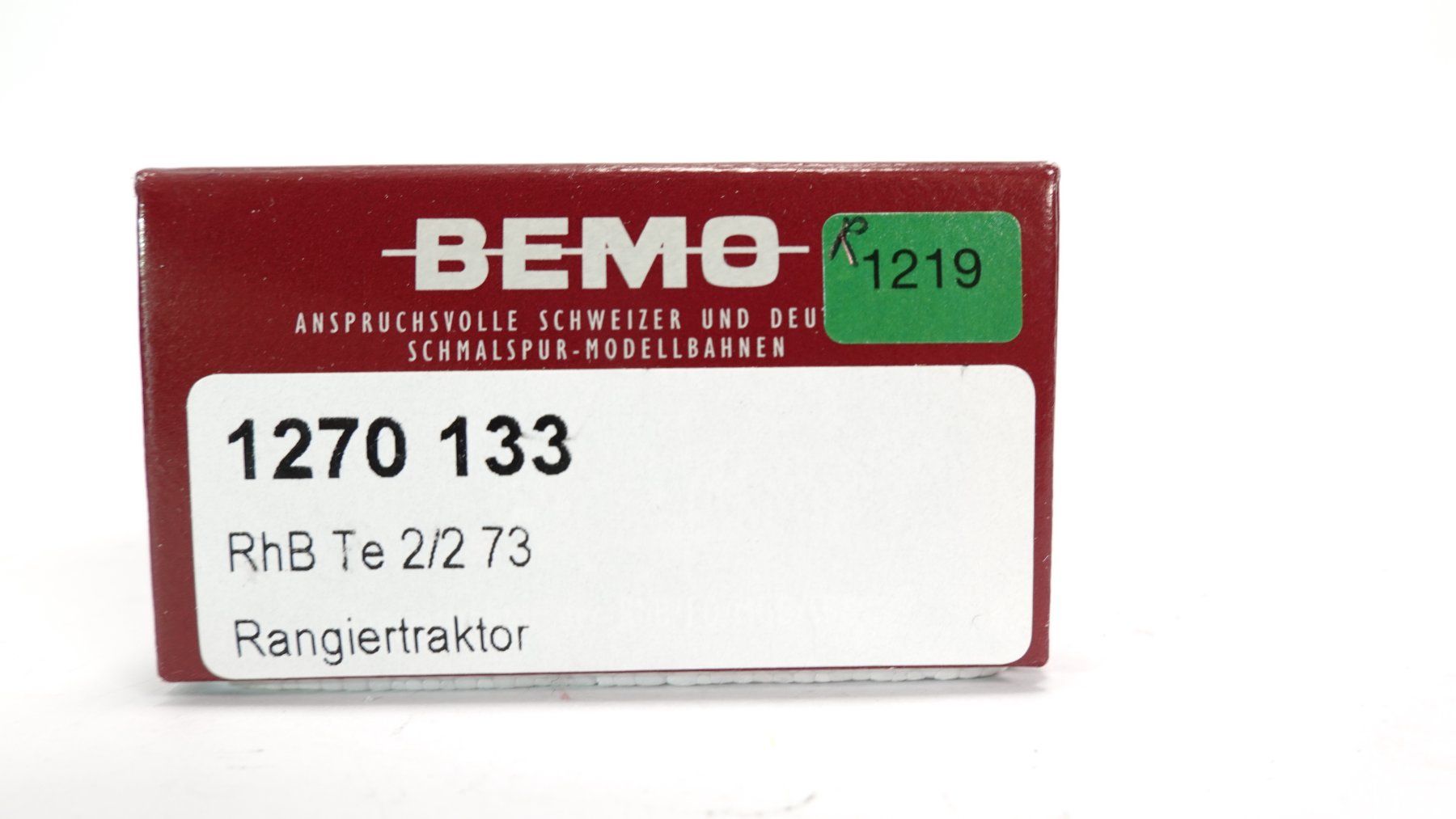 Bemo Modelleisenbahnen: e67 Bemo 1270 133 RhB Te 2/2 73 nur Gehäuse / Bastelware – Gebraucht aus Thun von evinka_gmbh 7