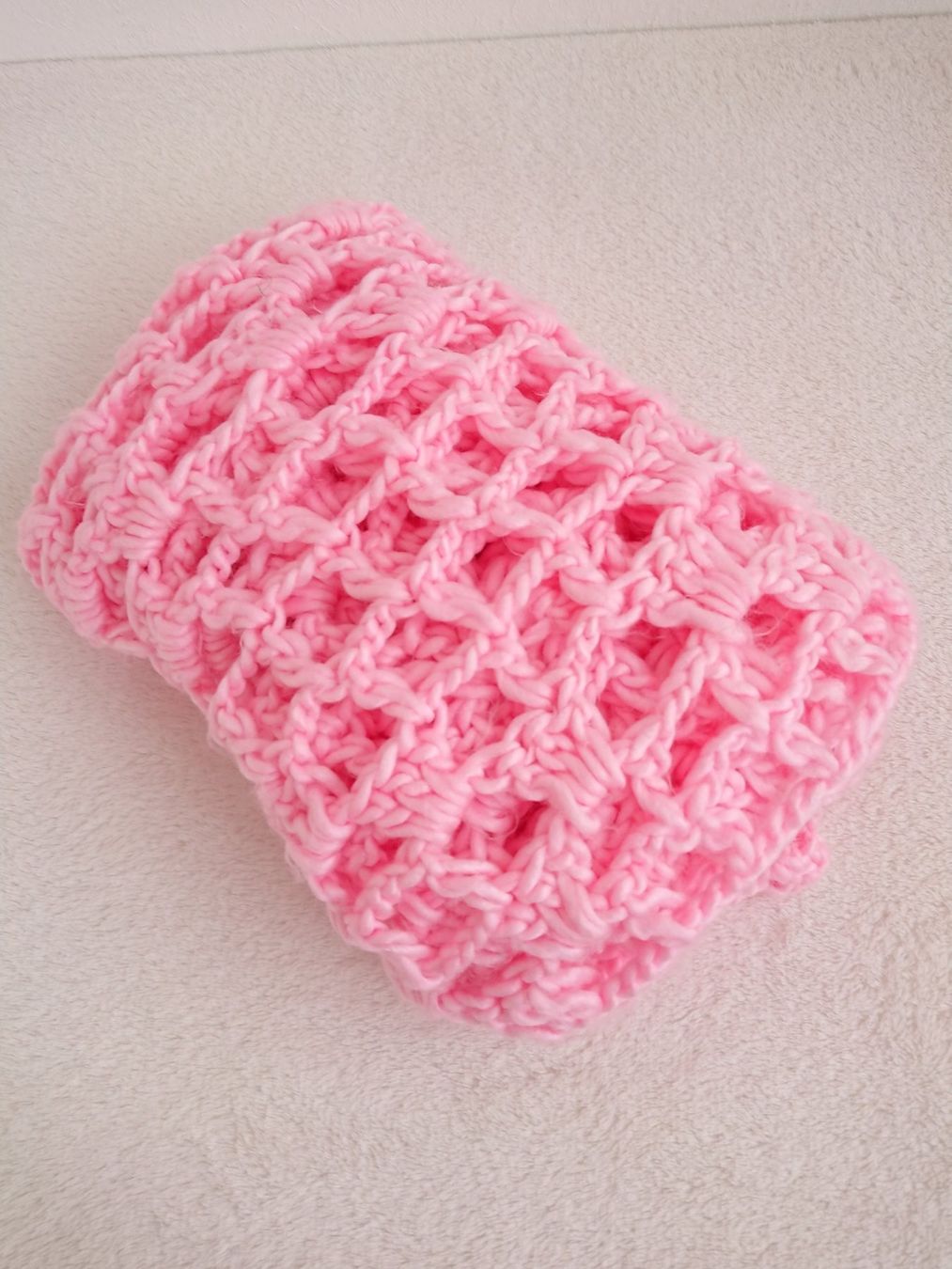 Altro abbigliamento per bambina: Mädchen Schal Rosa ca. 26cm x 180cm – Usato da Hallau venduto da CHACLA 4