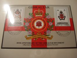 Gibraltar, 1989, Block  Gibraltar-Regiment, ET-o