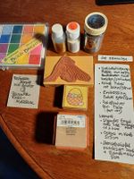 Restposten Stempel und Zubehör (3) Gebrauchtes Kursmaterial