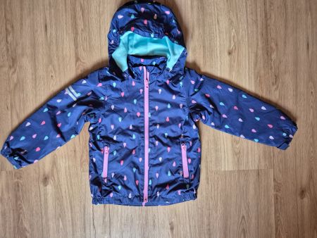 Regenjacke gefüttert Gr. 110/116