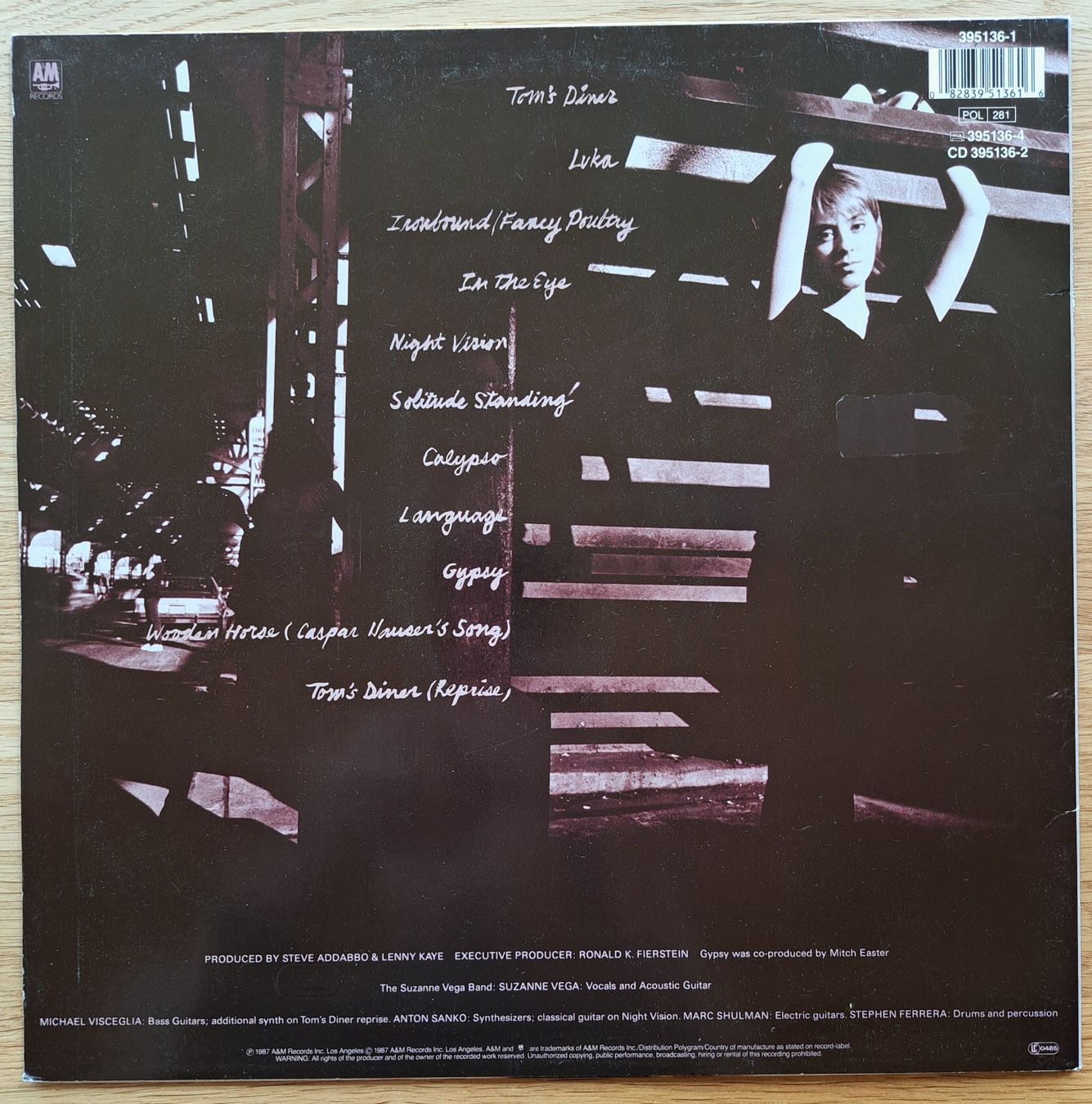 Dischi in vinile: Suzanne Vega  Solitude standing – Usato da Meggen venduto da Ricardokoch 1