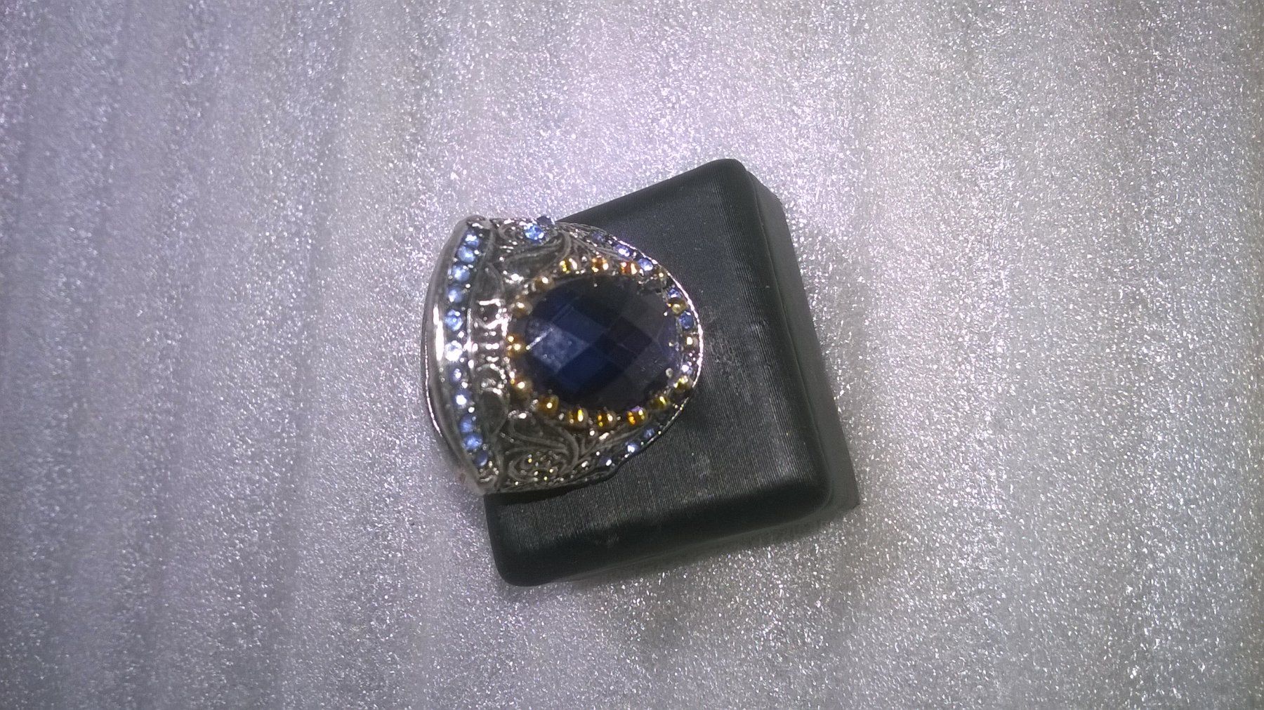 Bagues: ring edelsthal,,,modeschmuck,,,mit echt kristall – Neuf (Voir description) à Basel par bijoutrie_4 3