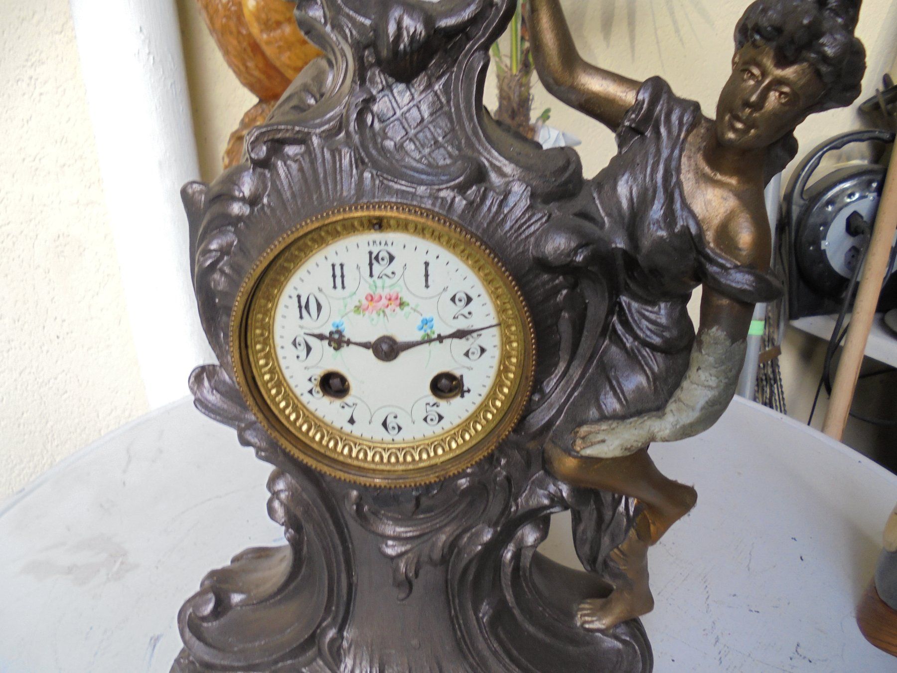 Orologi da terra & Orologi da parete: Antike Pendule, ca. 1900 – Usato da Camorino venduto da Hunpete 2