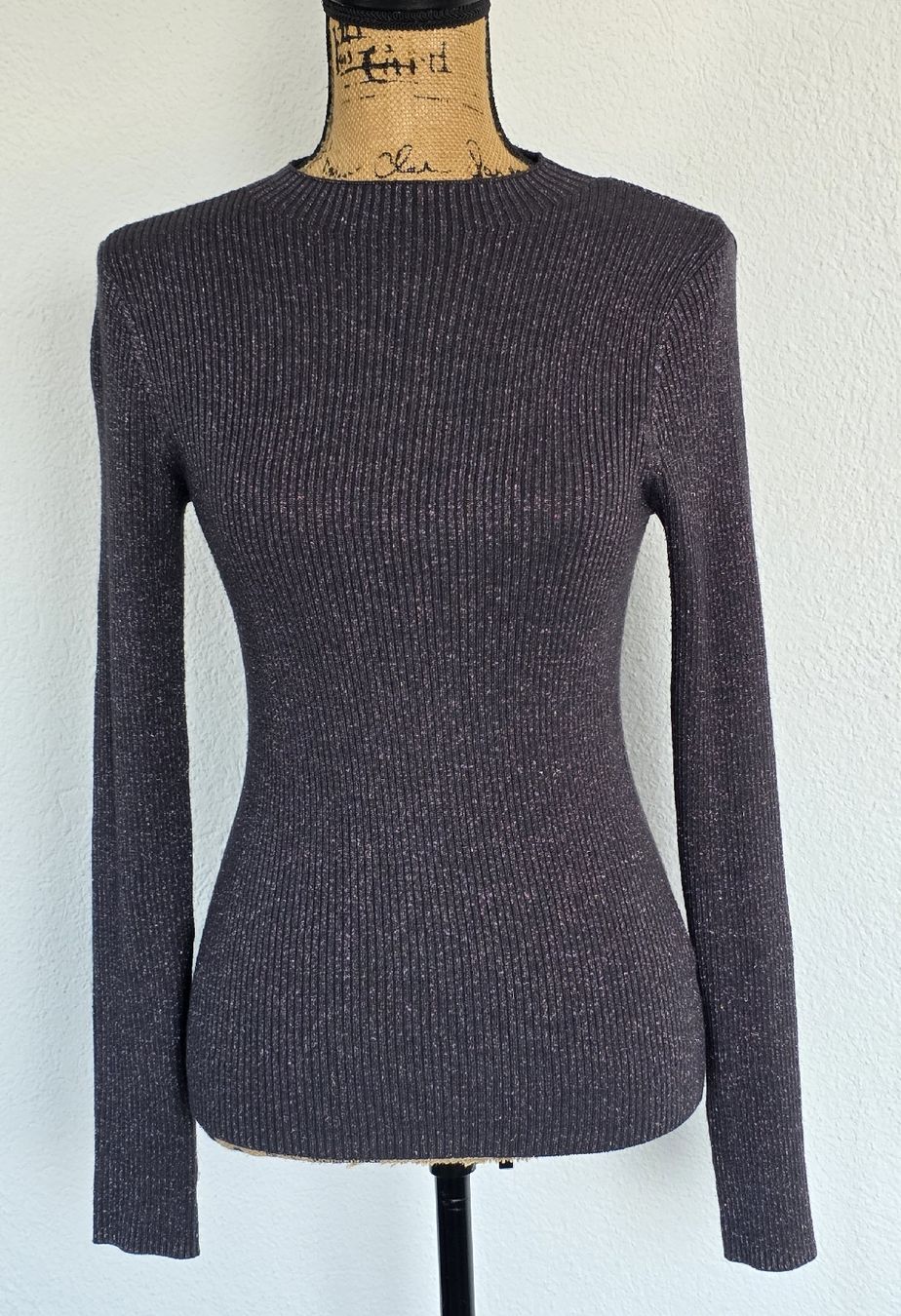 Maglioni & Felpe: Zarina Basic Pulli, Gr. M,  DunkelGrau-Glitzernd, Neu ✨ – Nuovo (secondo la descrizione) da Rheinsulz venduto da Gilea