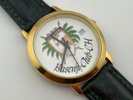 Herrenuhr läuft