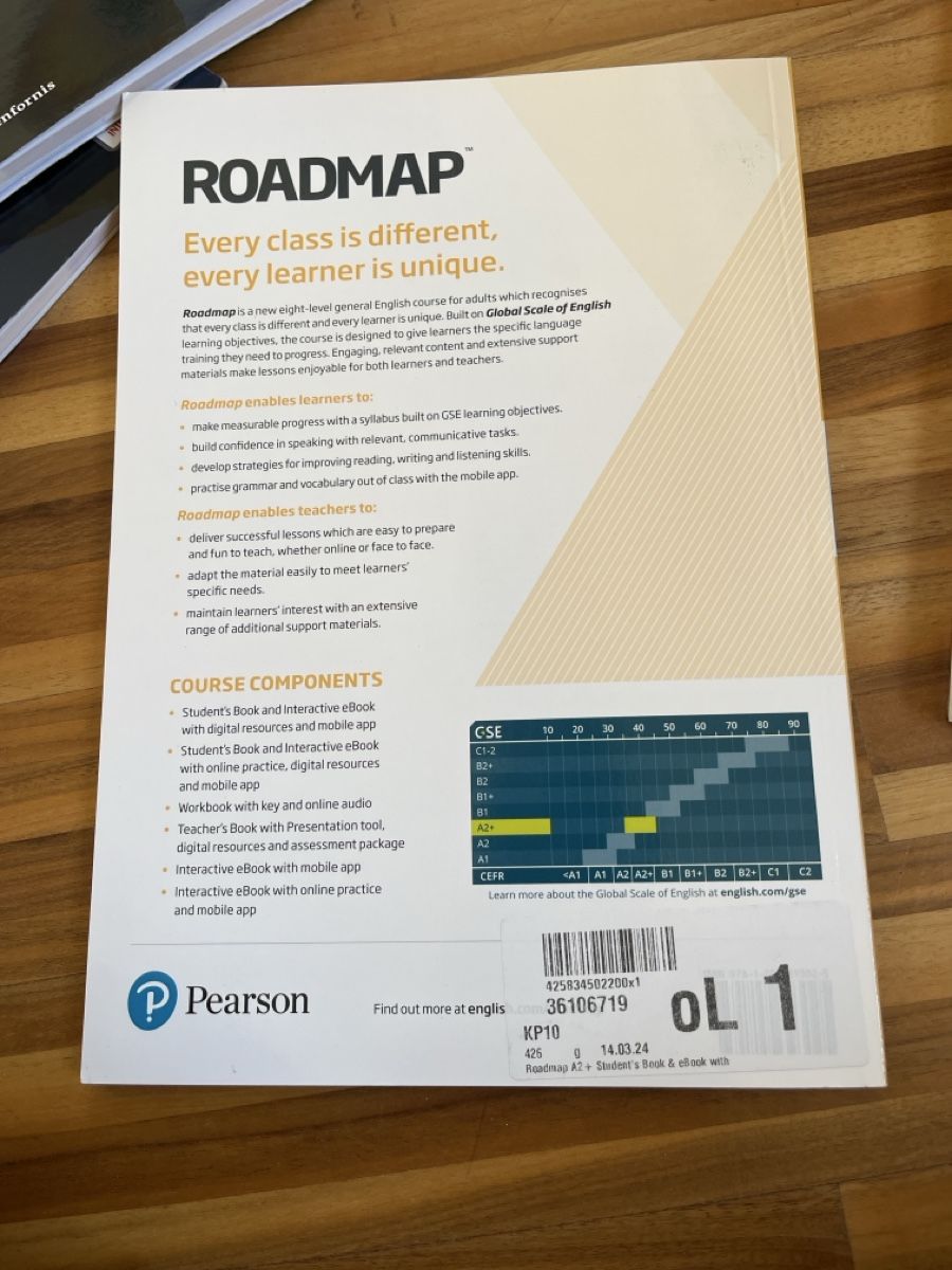 Libri: Roadmap A2+ Englisch Lehrmittel – Nuovo (secondo la descrizione) da Killwangen venduto da florianschneider6789 1