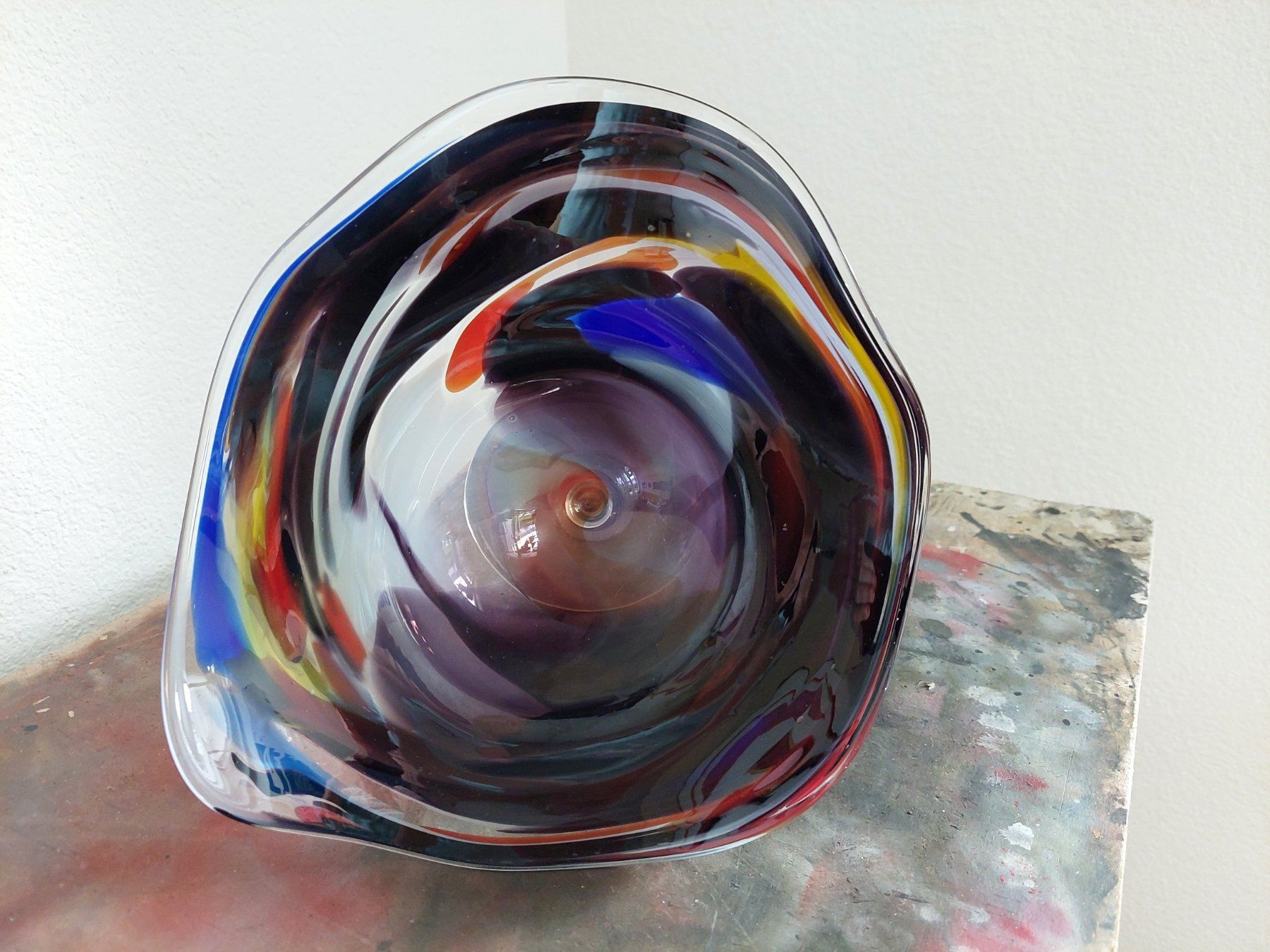 Vasen & Gefässe: Künstlervase/Fussschale, Peter Kaspar, 1990 – Gebraucht aus Subingen von K7passt_immer 5