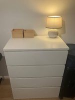 Kommode mit 4 Schubladen WINNIPEG  Weiss