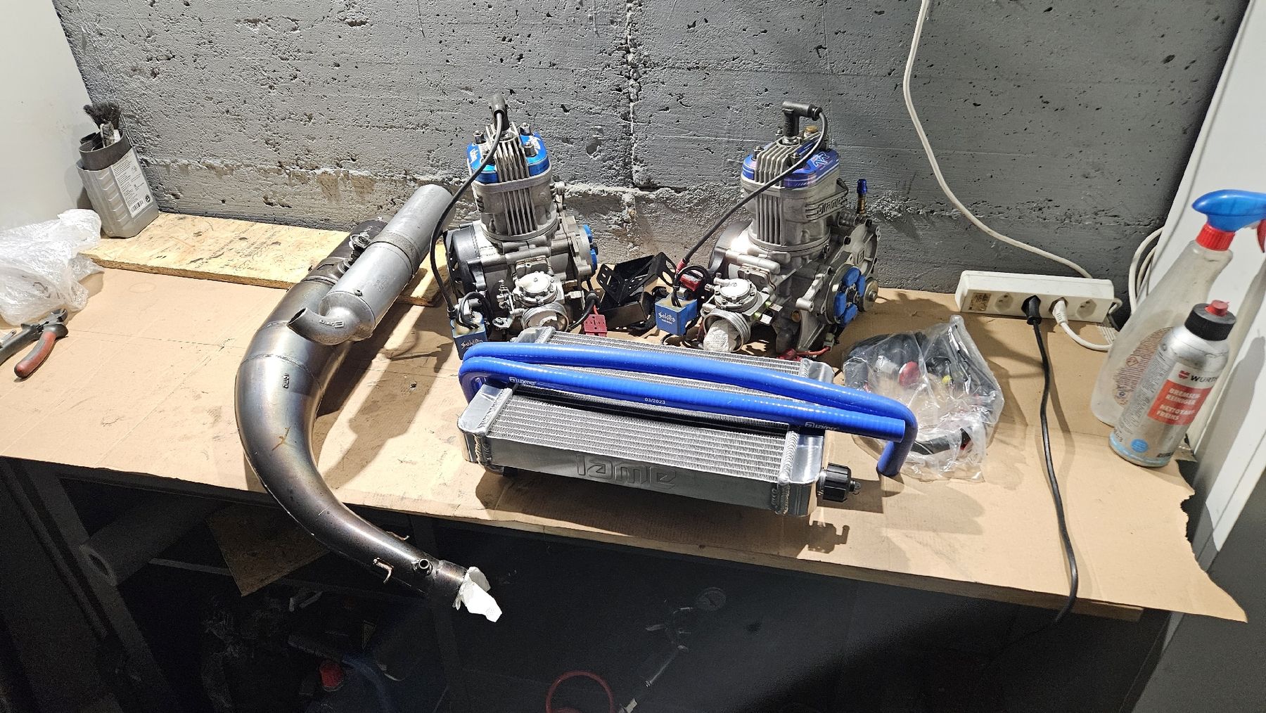 Go-Kart: Kit 2 IAME X30 NEW Kolben – Usato da Quartino venduto da chrilfulmine 3