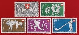 PRO PATRIA SATZ 51 - 55 1951** POSTFRISCH