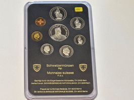 Schweizer Münzsatz Stgl. 1987