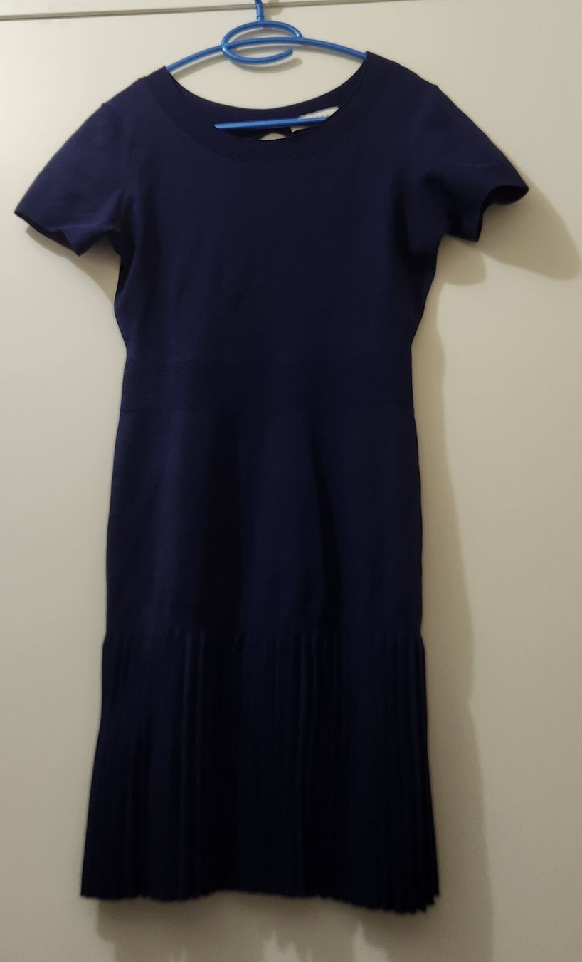 Sandro Kleider: Robe Sandro bleu marine taille 2  – Gebraucht aus Niedergösgen von Eva2410 1