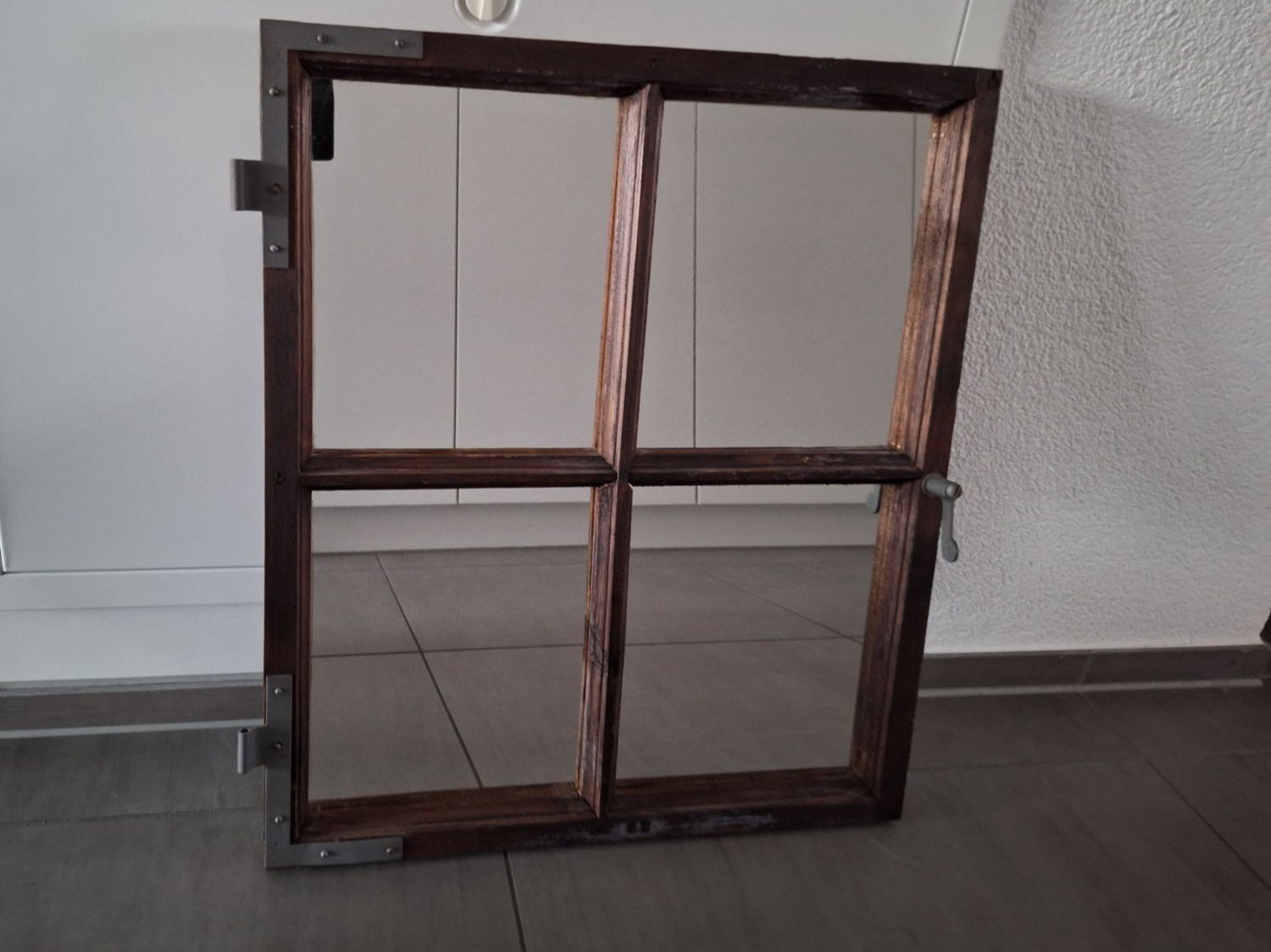 Spiegel: Antiker Fensterrahmen mit Spiegeln – Gebraucht aus Märstetten von activemember