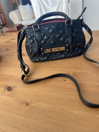 Moschino Umhängetasche schwarz