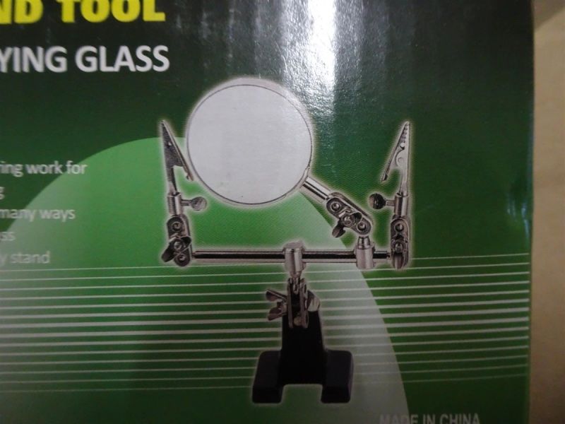 Altro per Ottica: Löthilfe bzw.3Hand mit Lupe Ø62mm – Nuovo e nell'imballaggio originale da Necker venduto da liq24 3
