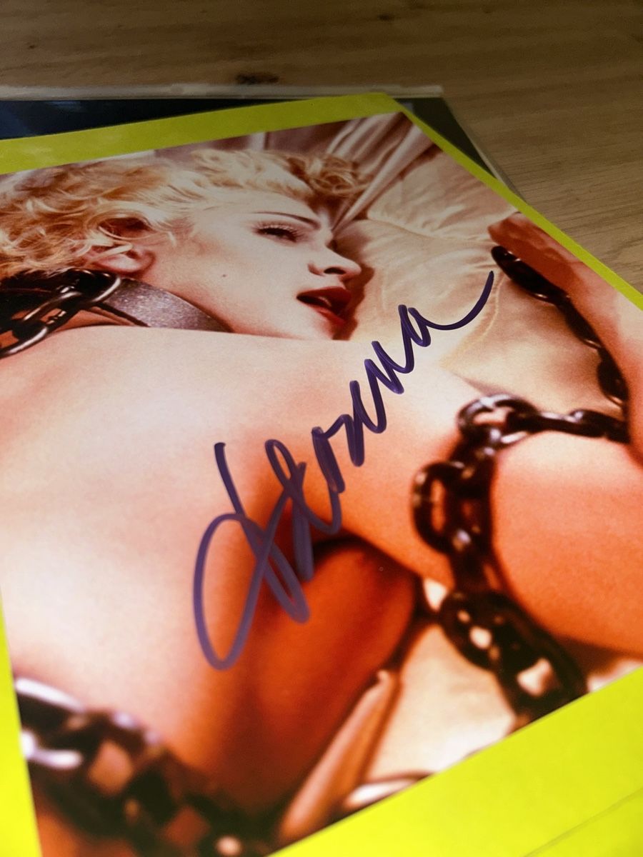 Autographes: Madonna – D'occasion à Ardon par mickey1993 1