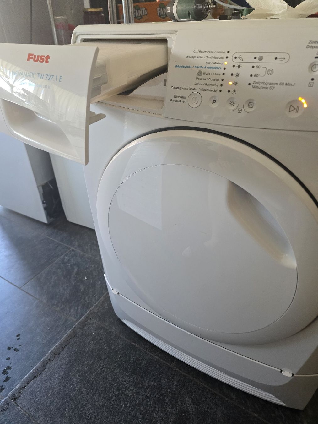 Novamatic Wäschetrockner: Trokner NOVAMATIC TW727.1E – Gebraucht aus Oberburg von B-2 1