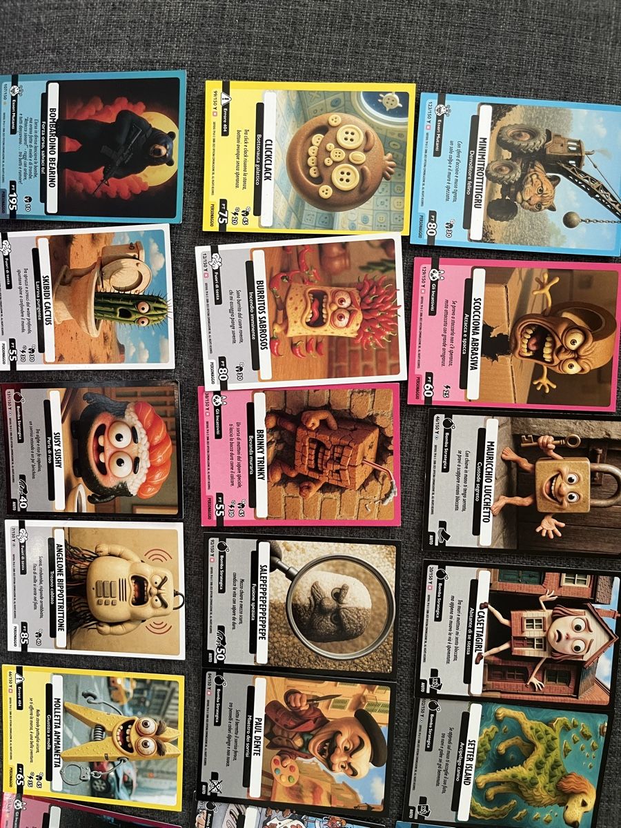 Karten: Carte Brainrot – Gebraucht aus Chiasso von fairy81 1