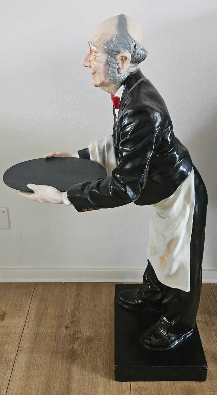 Figuren: Buttler James Stummer Diener Statue Figur Old Man – Gebraucht aus Uttwil von TG-Lupa 3